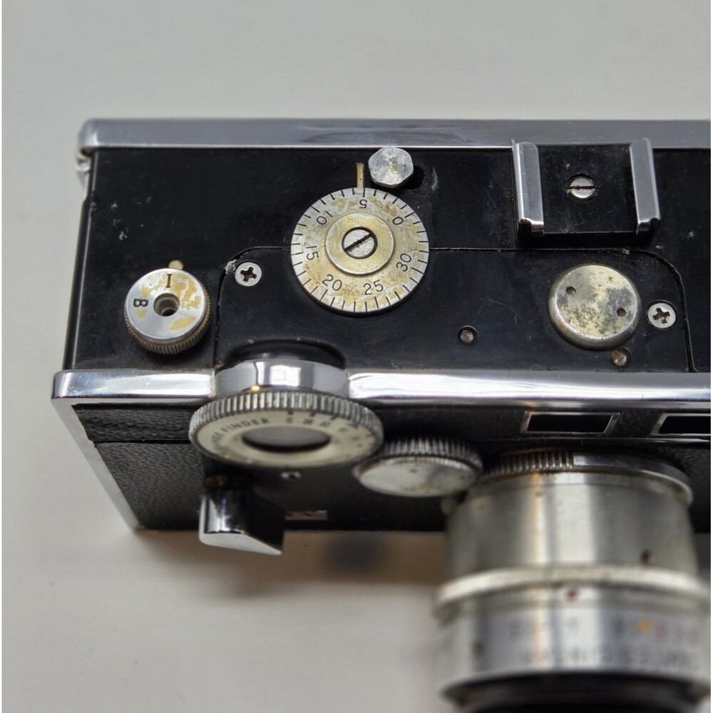 Argus C3 "The Brick" 35mm Rangefinder Camera Coated Cintar Lens Case Manual - Picture 9 of 16